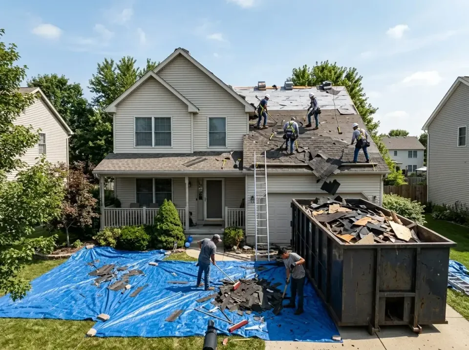 roof-replacement-debris-remova-004 — frequently asked questions, Cheapest Dumpster Rentals in Lapel, IN